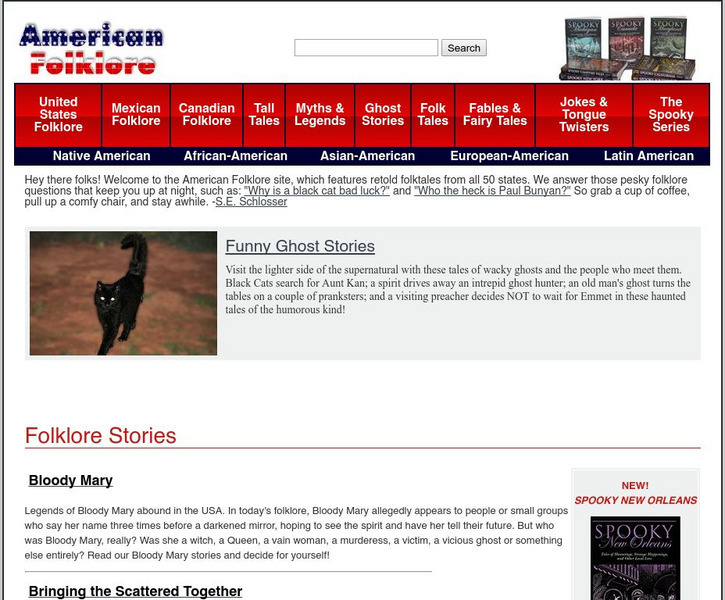 American Folklore Website American Folklore Website