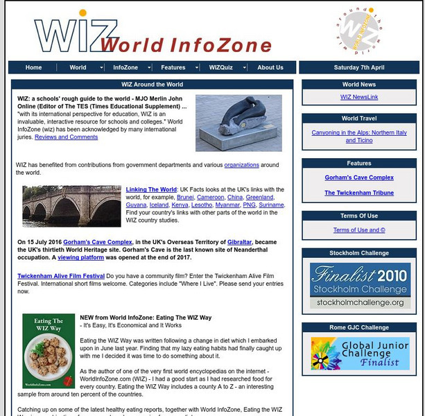 World Info Zone Handout World Info Zone Handout