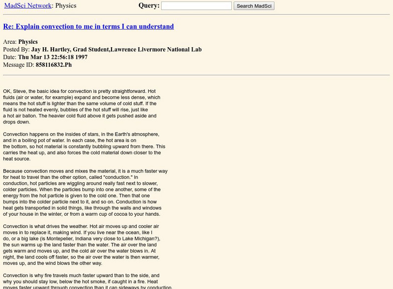 The Mad Scientist Network: Physics Website The Mad Scientist Network: Physics Website