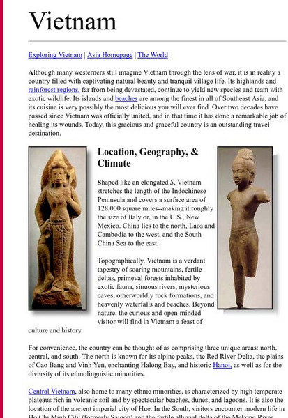 Geographia: Vietnam Website Geographia: Vietnam Website