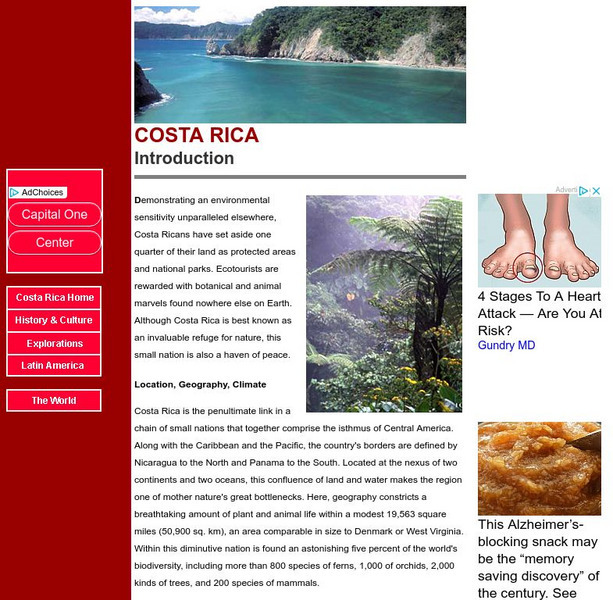 Geographia: An Introduction to Costa Rica Website Geographia: An Introduction to Costa Rica Website