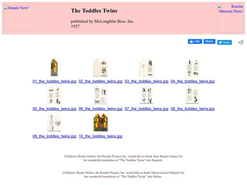 Children's Books Online: The Toddles Twins eBook Children's Books Online: The Toddles Twins eBook