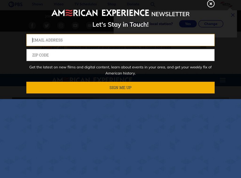 Pbs: American Experience: Monkey Trial Website Pbs: American Experience: Monkey Trial Website