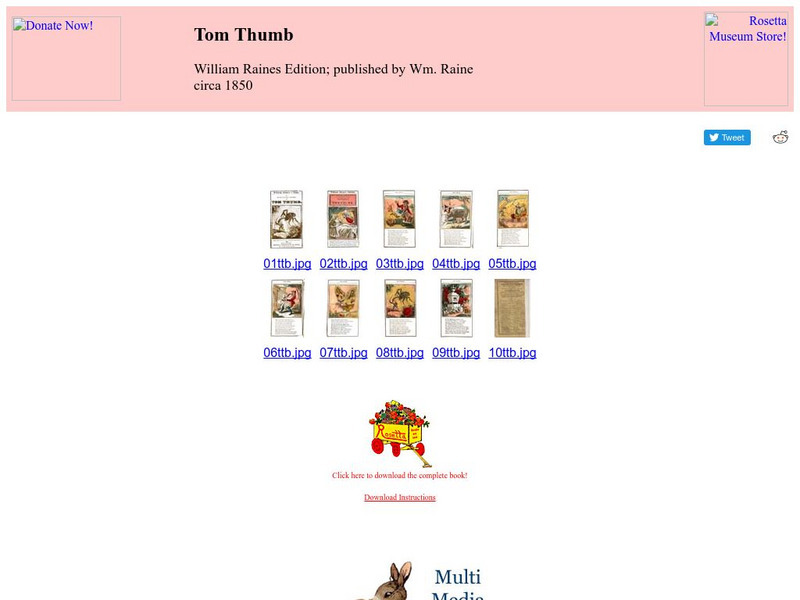 Children's Books Online: Tom Thumb eBook Children's Books Online: Tom Thumb eBook