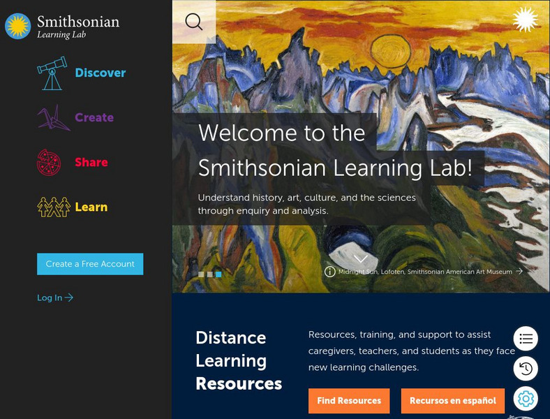Smithsonian Learning Lab: Students Website Smithsonian Learning Lab: Students Website