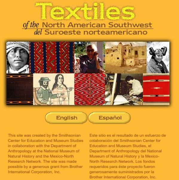 Smithsonian: Textiles of the North American Southwest Graphic Smithsonian: Textiles of the North American Southwest Graphic
