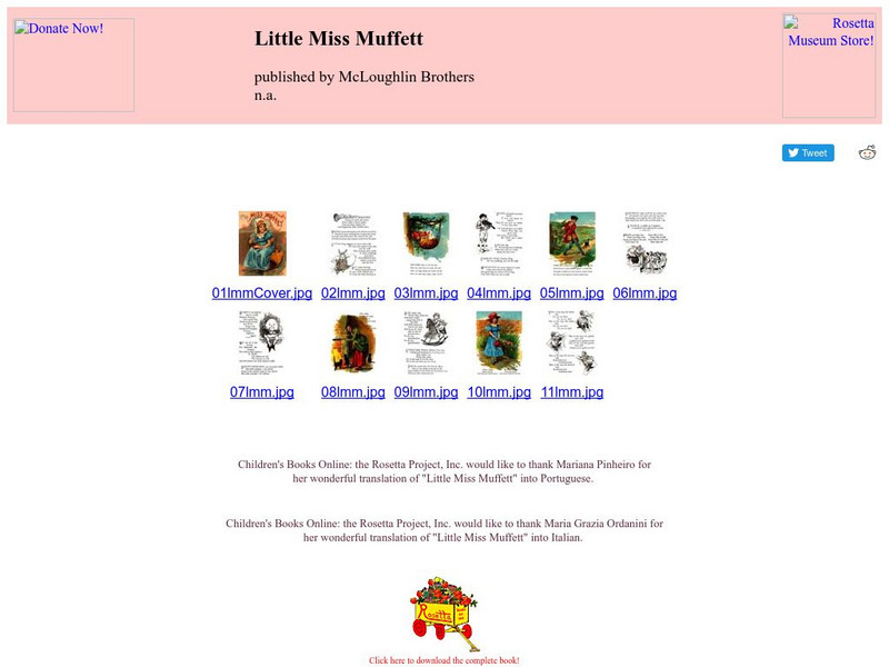 Children's Books Online: Little Miss Muffett eBook Children's Books Online: Little Miss Muffett eBook