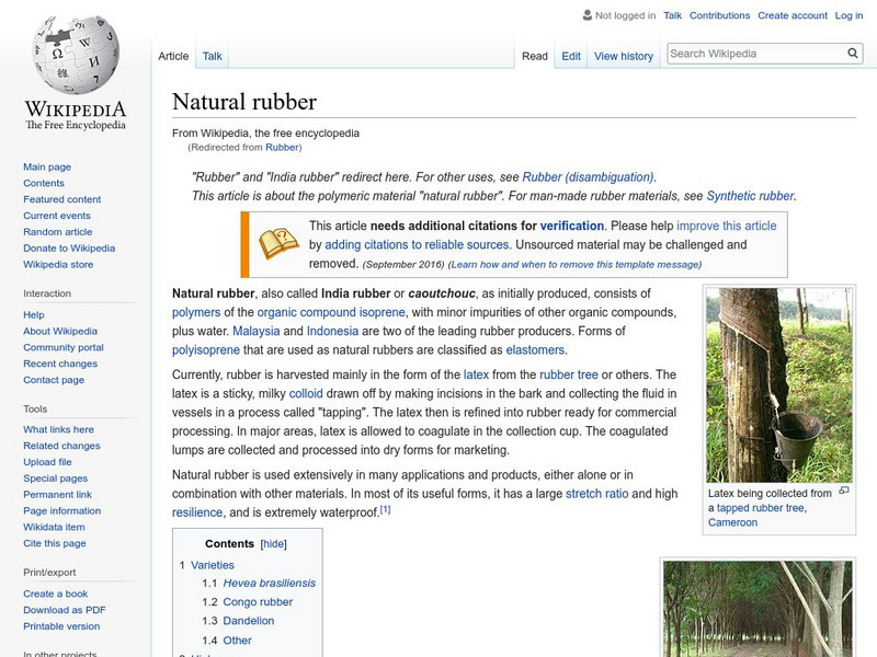 Wikipedia: Rubber Handout Wikipedia: Rubber Handout