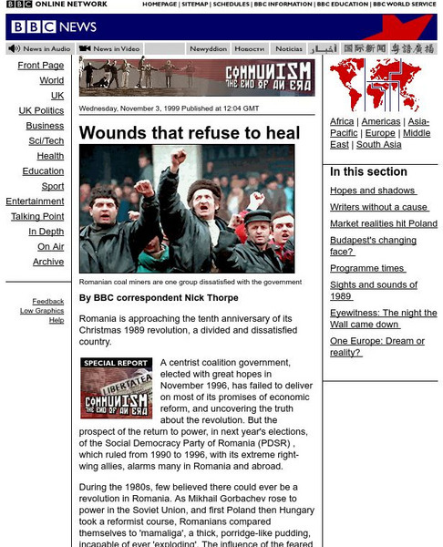 Bbc: Wounds That Refuse to Heal Handout Bbc: Wounds That Refuse to Heal Handout