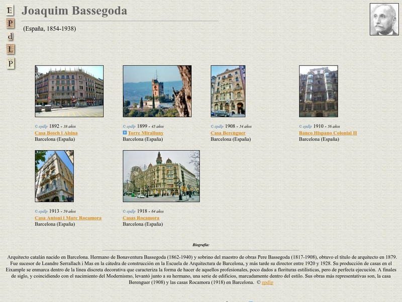 E Pd Lp: Joaquim Bassegoda Handout E Pd Lp: Joaquim Bassegoda Handout