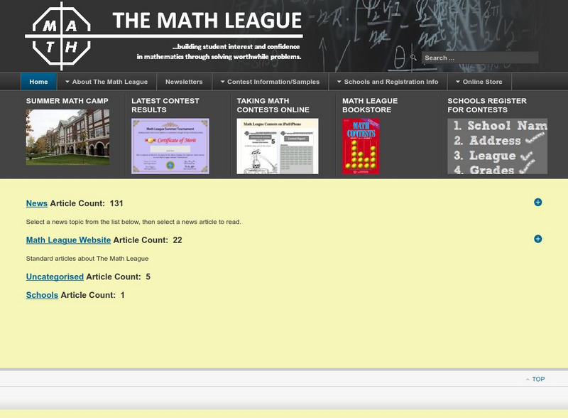 The Math League: Using Data and Statistics: Pie Charts Activity The Math League: Using Data and Statistics: Pie Charts Activity