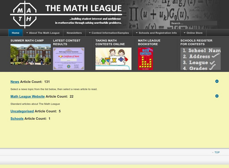 The Math League: Obtuse Angle Handout The Math League: Obtuse Angle Handout