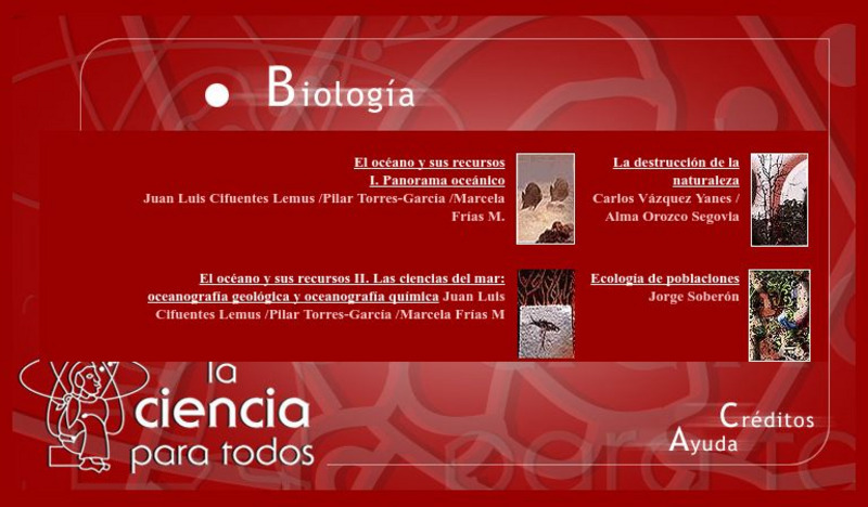 La Ciencia Para Todos: Biologia Website La Ciencia Para Todos: Biologia Website