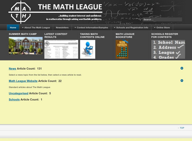 The Math League: Acute Triangle Handout The Math League: Acute Triangle Handout