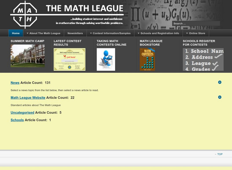 The Math League: Isosceles Triangle Handout The Math League: Isosceles Triangle Handout