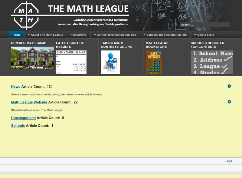 The Math League: Metric Units and Measurement Handout The Math League: Metric Units and Measurement Handout