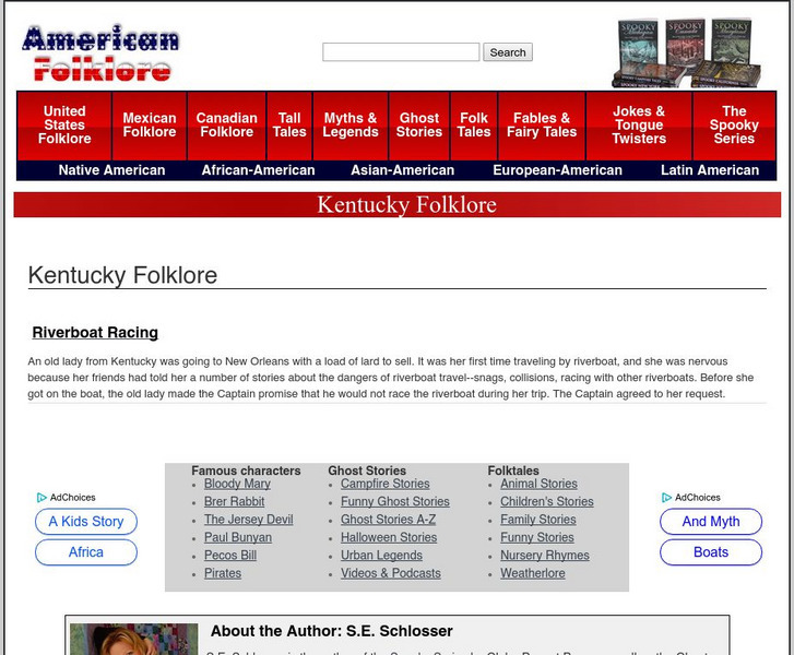 American Folklore: Kentucky Folklore Primary American Folklore: Kentucky Folklore Primary