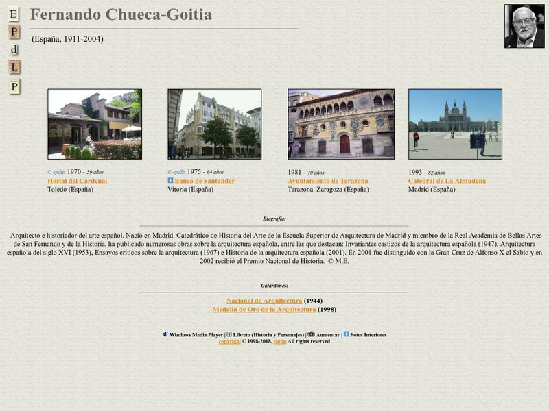 E Pd Lp: Fernando Chueca Goitia Activity