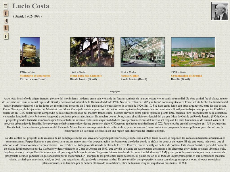 E Pd Lp: Lucio Costa Activity E Pd Lp: Lucio Costa Activity