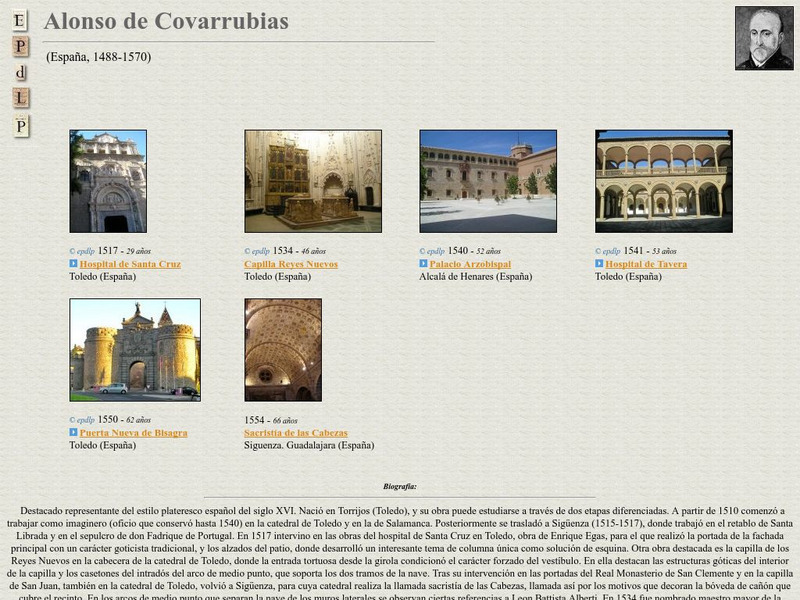 E Pd Lp: Alonso De Covarrubias Activity