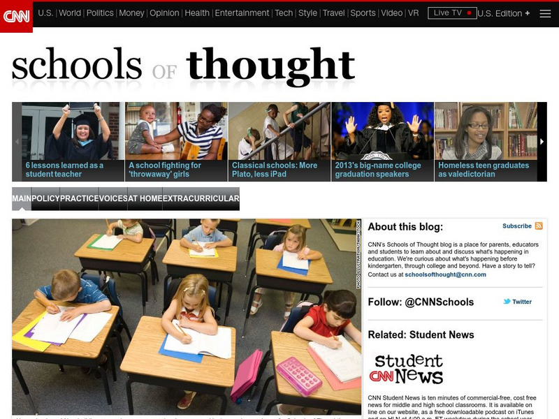 Cnn: Schools of Thought Website Cnn: Schools of Thought Website