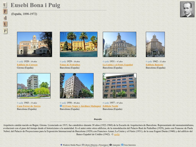 E Pd Lp: Eusebi Bona I Puig Handout