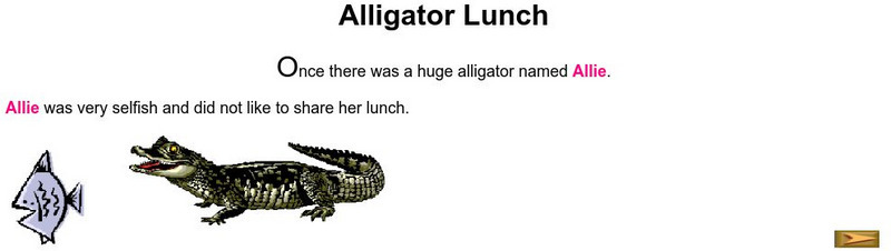 Beacon Learning Center: Alligator Lunch Activity Beacon Learning Center: Alligator Lunch Activity