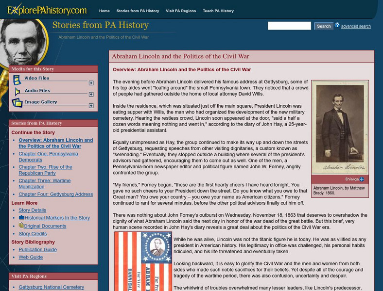 Explore Pa History: Wartime Mobilization Handout