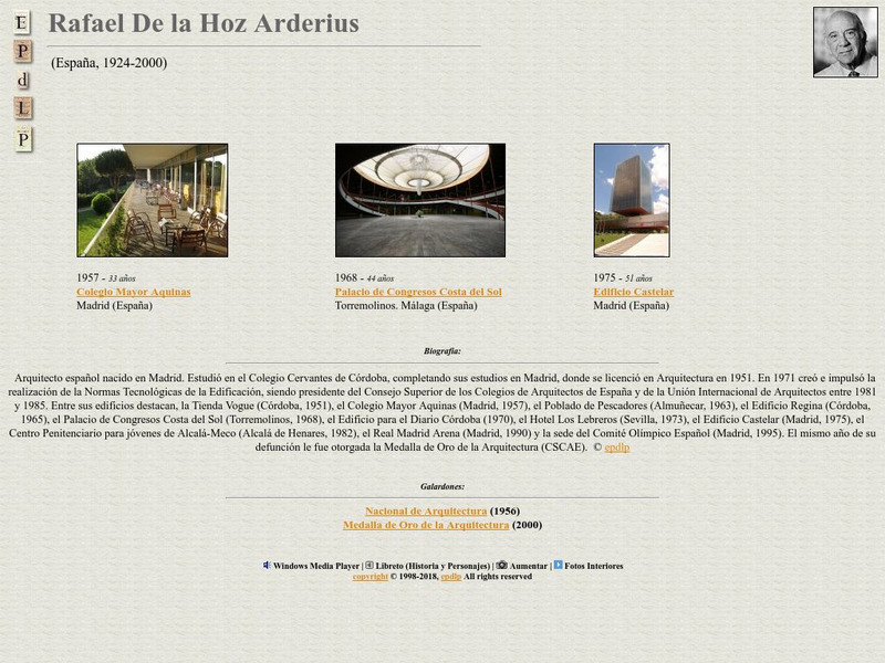 E Pd Lp: Rafael De La Hoz Arderius Activity