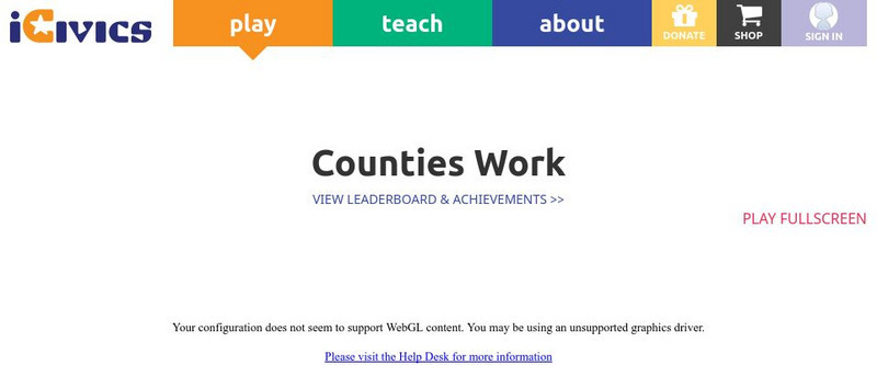 I Civics: Counties Work Interactive I Civics: Counties Work Interactive
