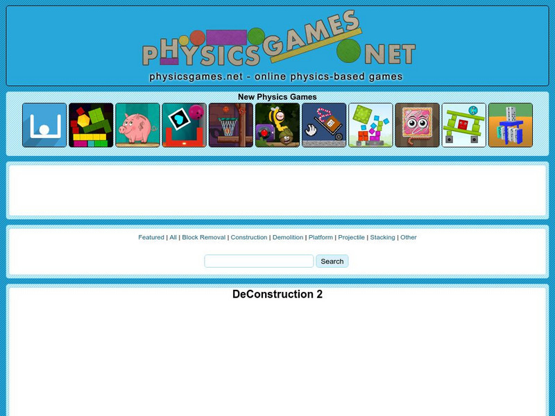 Physics Games: De Construction 2 Interactive Physics Games: De Construction 2 Interactive