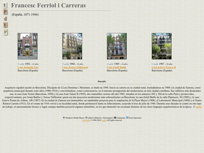 E Pd Lp: Francesc Ferriol I Carreras Handout