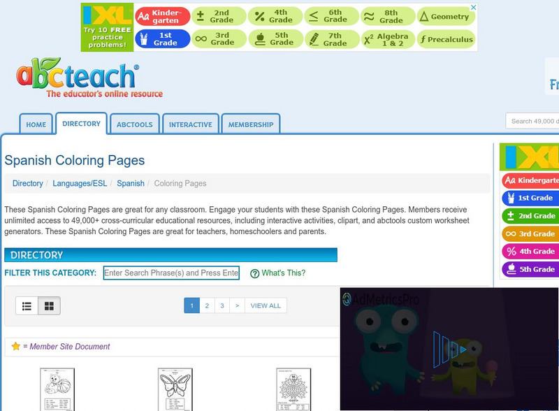 Abcteach: Coloring Pages Unknown Type Abcteach: Coloring Pages Unknown Type