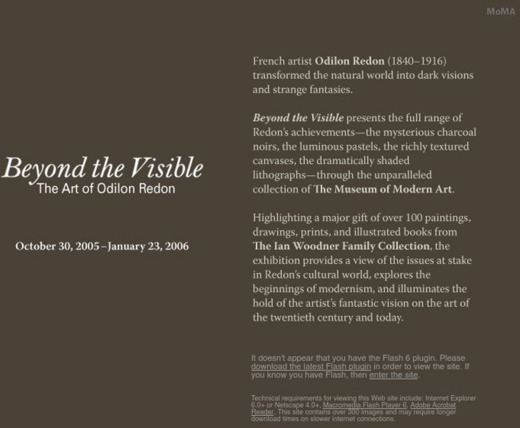 Mo Ma: Art of Odilon Redon Interactive