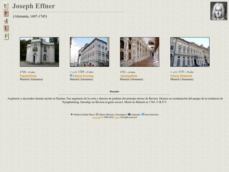 E Pd Lp: Joseph Effner Handout