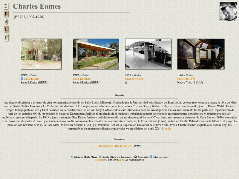 E Pd Lp: Charles Eames Handout