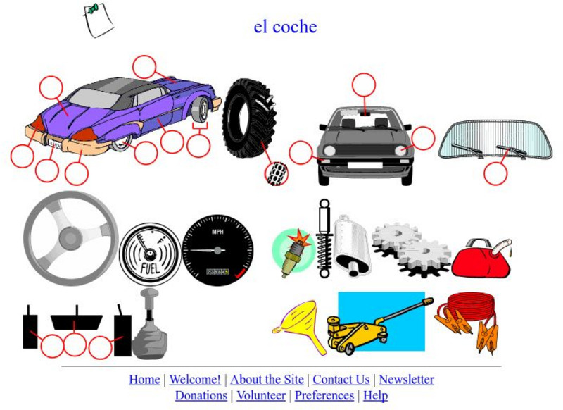 Language Guide: El Coche Audio