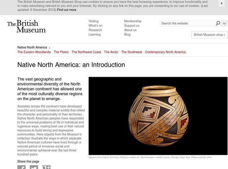 British Museum: Explore World Cultures: Native North America Graphic British Museum: Explore World Cultures: Native North America Graphic