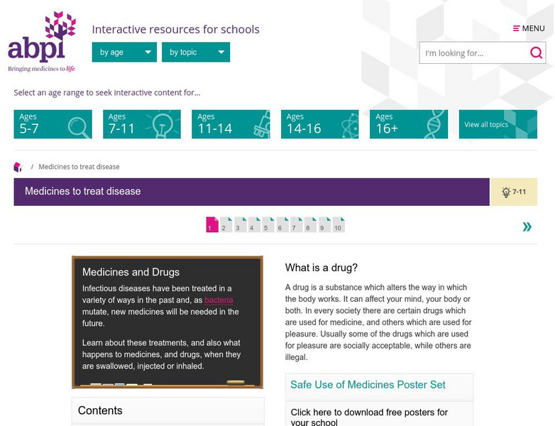 Abpi: Medicines to Treat Disease Handout Abpi: Medicines to Treat Disease Handout