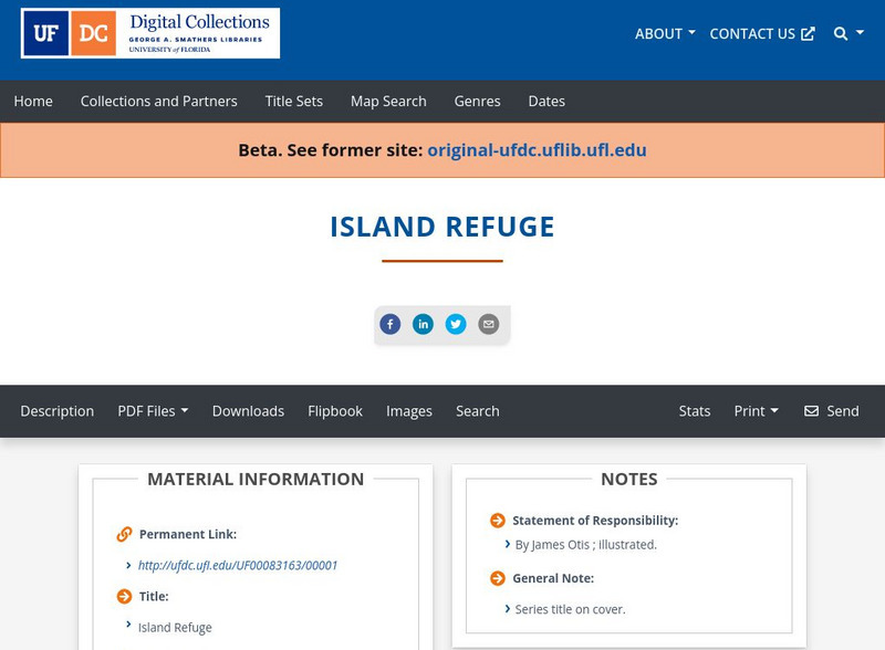 Baldwin Library: An Island Refuge Primary Baldwin Library: An Island Refuge Primary