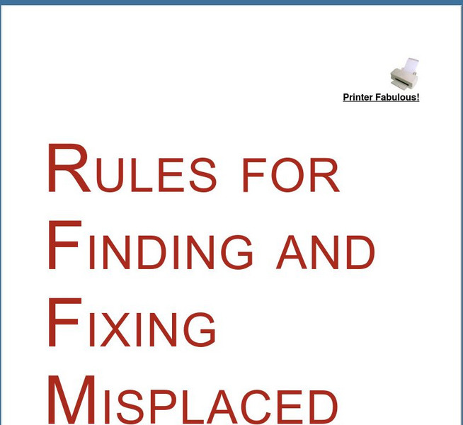 Grammar Bytes: Rules for Finding and Fixing Misplaced and Dangling Modifiers Handout Grammar Bytes: Rules for Finding and Fixing Misplaced and Dangling Modifiers Handout