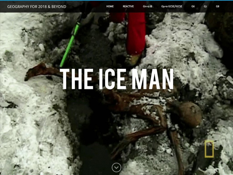 Geographypods: Otzi the Iceman Unit Plan Geographypods: Otzi the Iceman Unit Plan