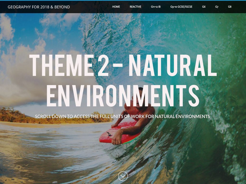Geographypods: Theme 2: Natural Environments Unit Plan Geographypods: Theme 2: Natural Environments Unit Plan