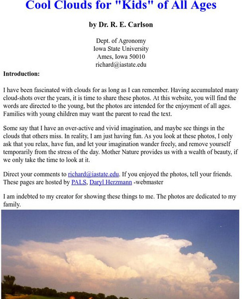 Iowa State University: Cloud Pictures Graphic Iowa State University: Cloud Pictures Graphic