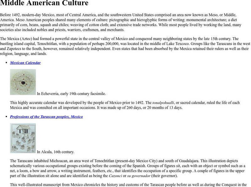 Ibiblio: Middle American Culture Website Ibiblio: Middle American Culture Website