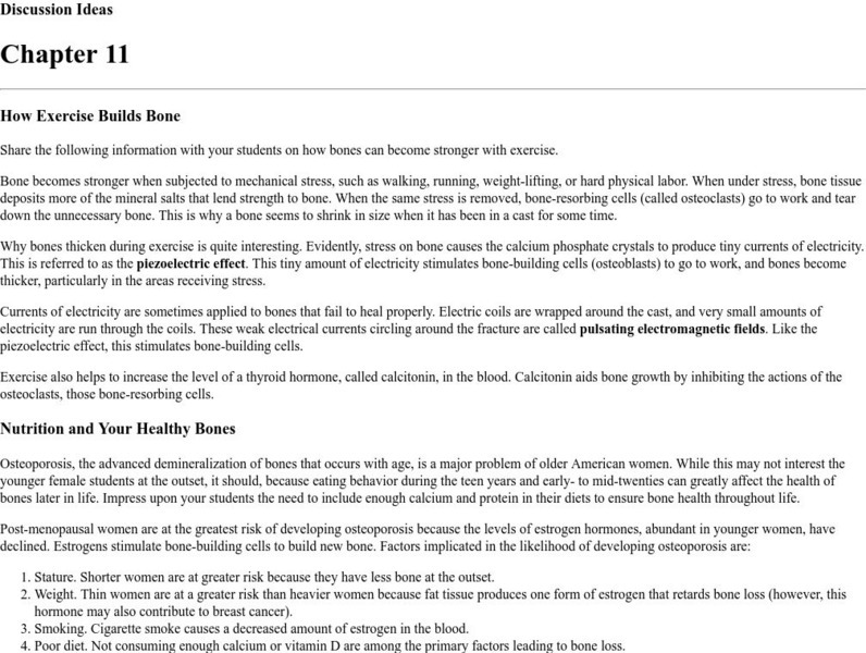 Oregon State University: How Exercise Builds Bones eBook Oregon State University: How Exercise Builds Bones eBook