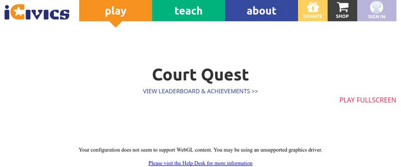 I Civics: Court Quest Interactive I Civics: Court Quest Interactive