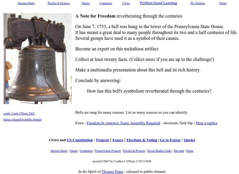 Mrs. O's House: A Note for Freedom Unit Plan