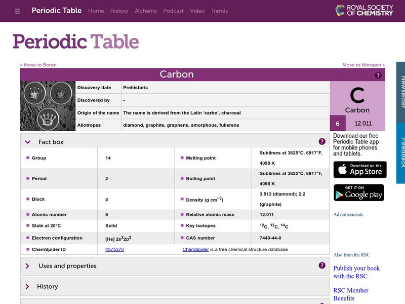 Visual Elements: Carbon Handout Visual Elements: Carbon Handout