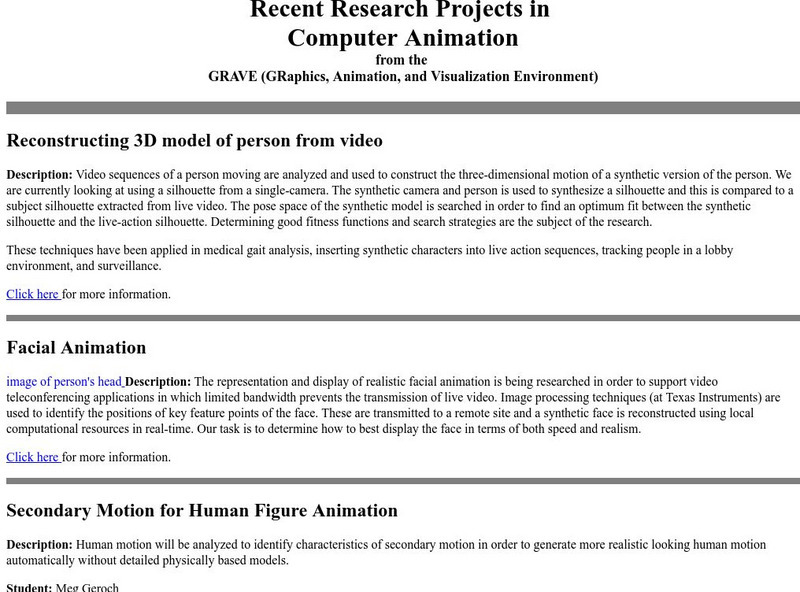 Osu: Introduction to Computer Animation Handout Osu: Introduction to Computer Animation Handout